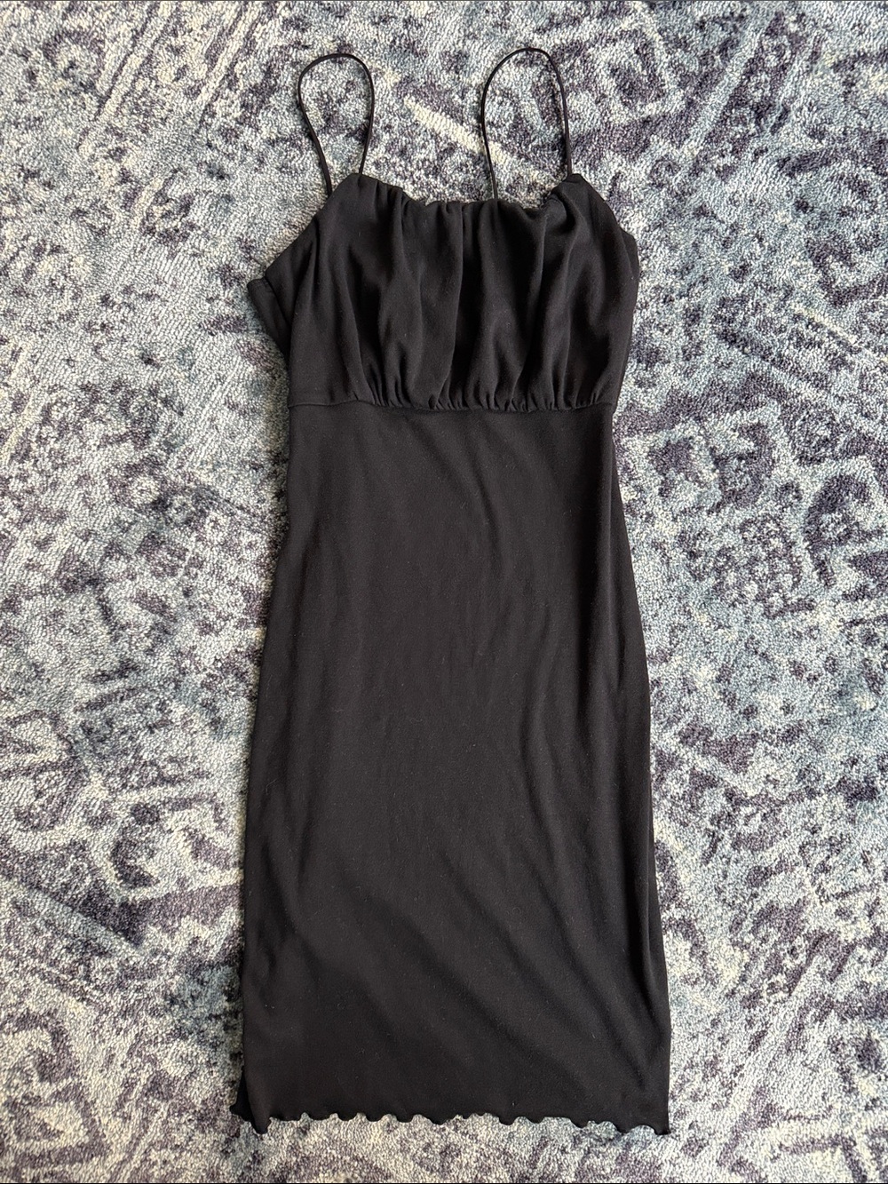 Wild fable Black Spaghetti-Strap Dress